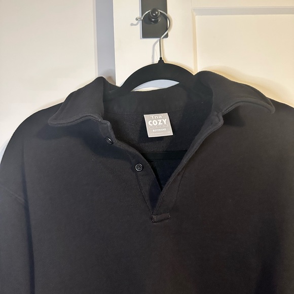 TNA Cozy BF Collared Sweater - Picture 2 of 4